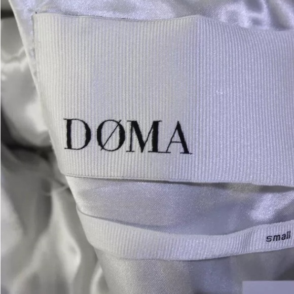 Doma lamb Leather biker Motorcycle Jacket Black Size S - Picture 4 of 9